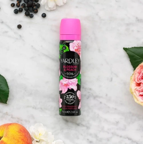 Yardley Deodorant 75Ml Cherry Blossom Peach